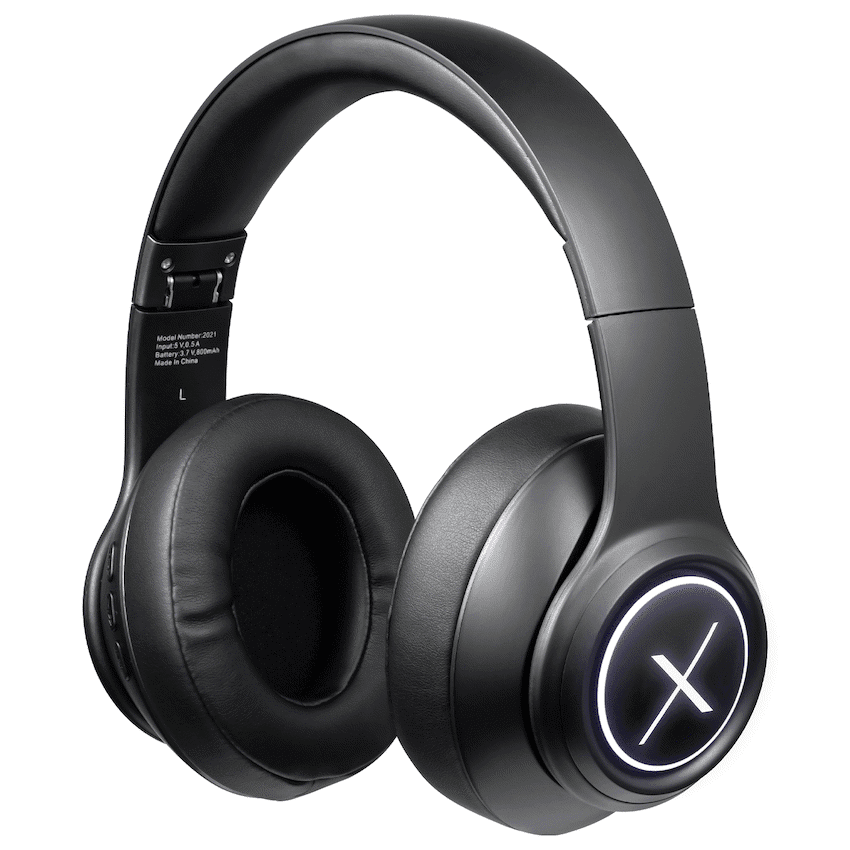 VolkanoX Quasar Series Bluetooth Headphones - Black