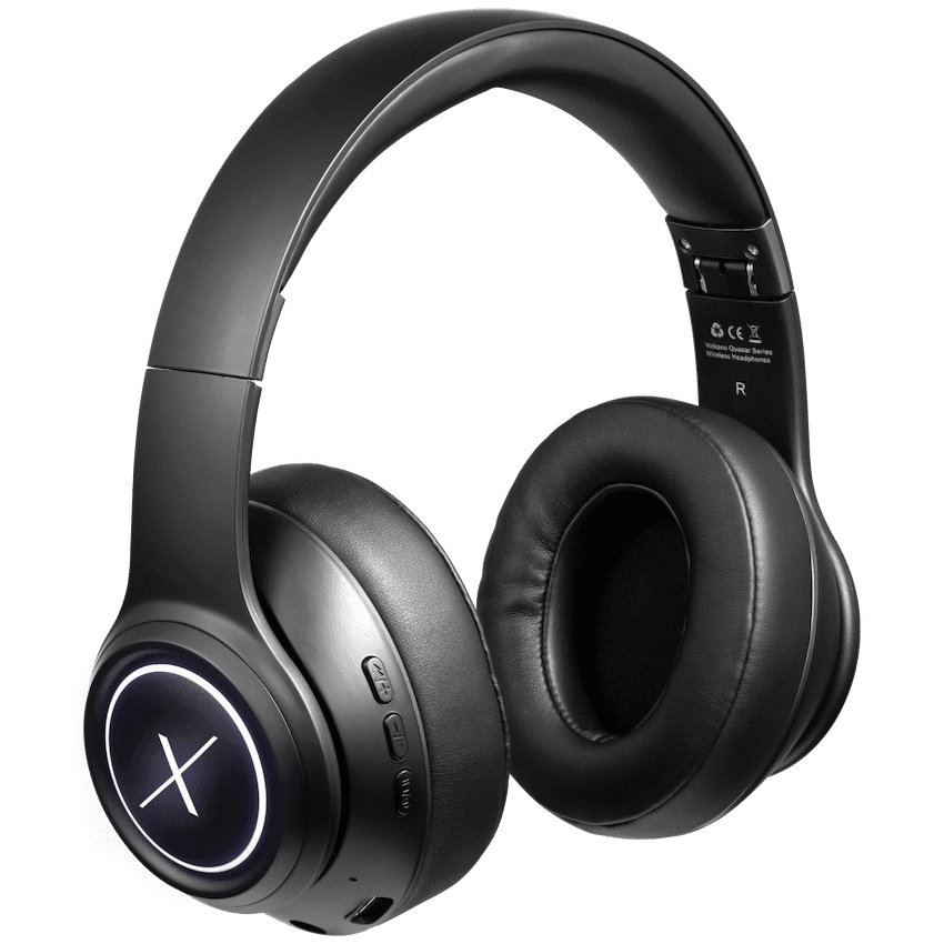 VolkanoX Quasar Series Bluetooth Headphones - Black - Image 2