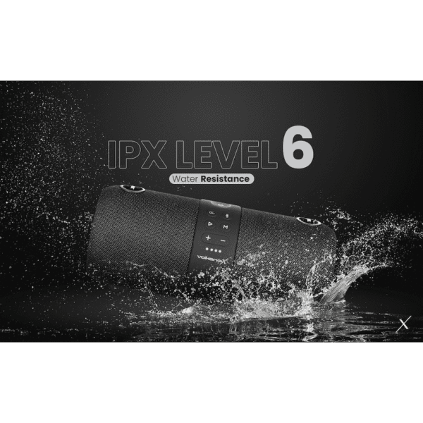 VolkanoX Python Series Bluetooth Speaker - Black | Giovision