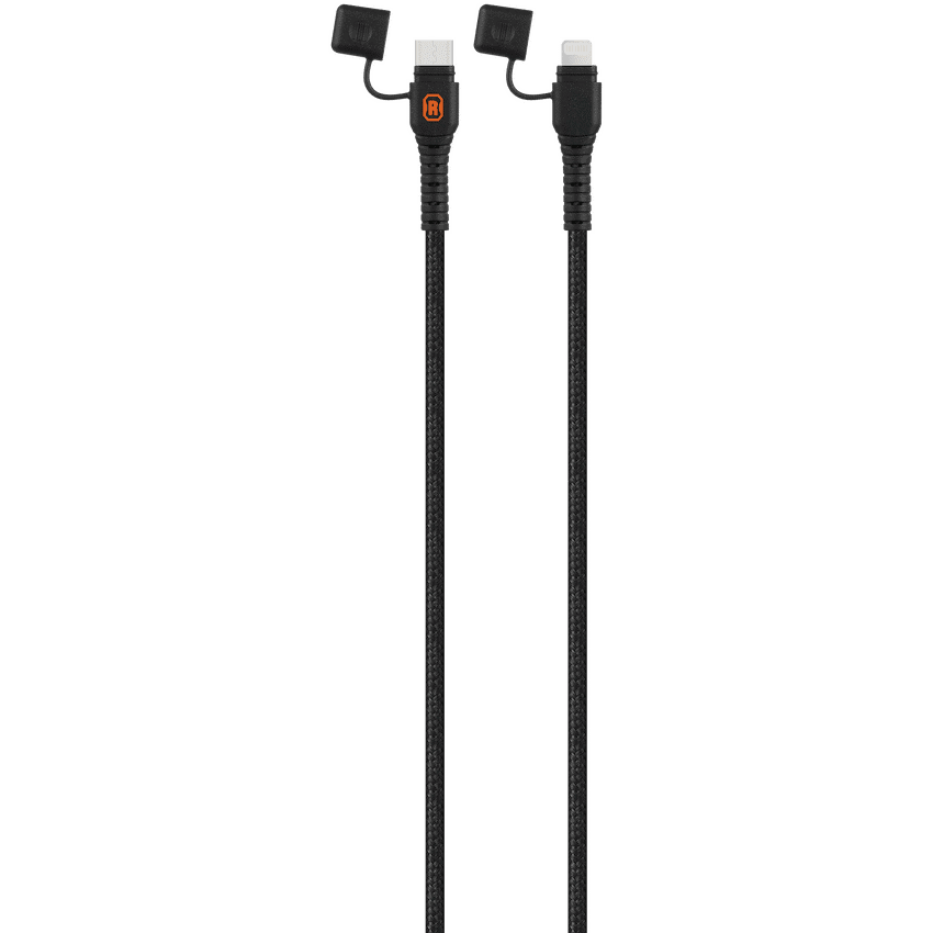 Rugged by Volkano Waterproof and Dustproof Type-C to MFI Lightning Cable - 1.2m