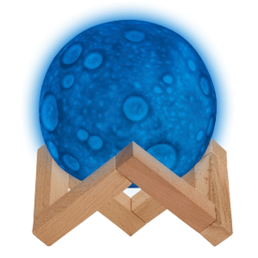 Volkano Galactic Mini Moon LED Mood Light - Battery Operated