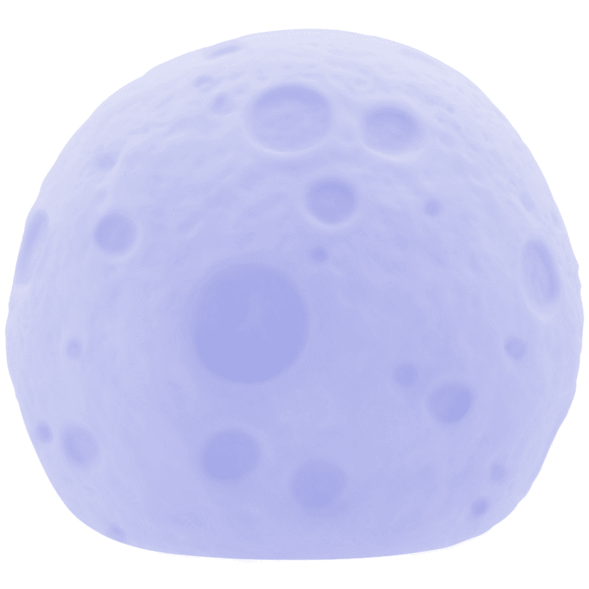 Volkano Galactic Mini Moon LED Mood Light - Battery Operated - Image 3
