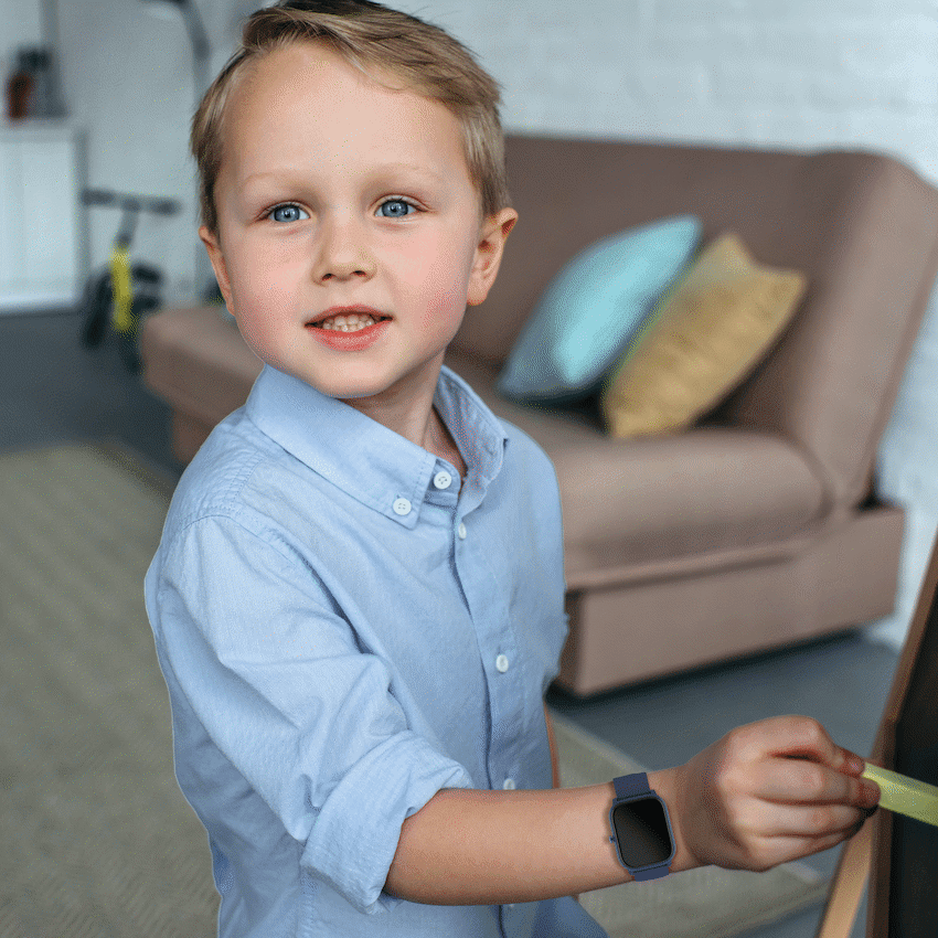 Volkano Vivo Series Kids Smart Watch - Dark Blue - Image 2