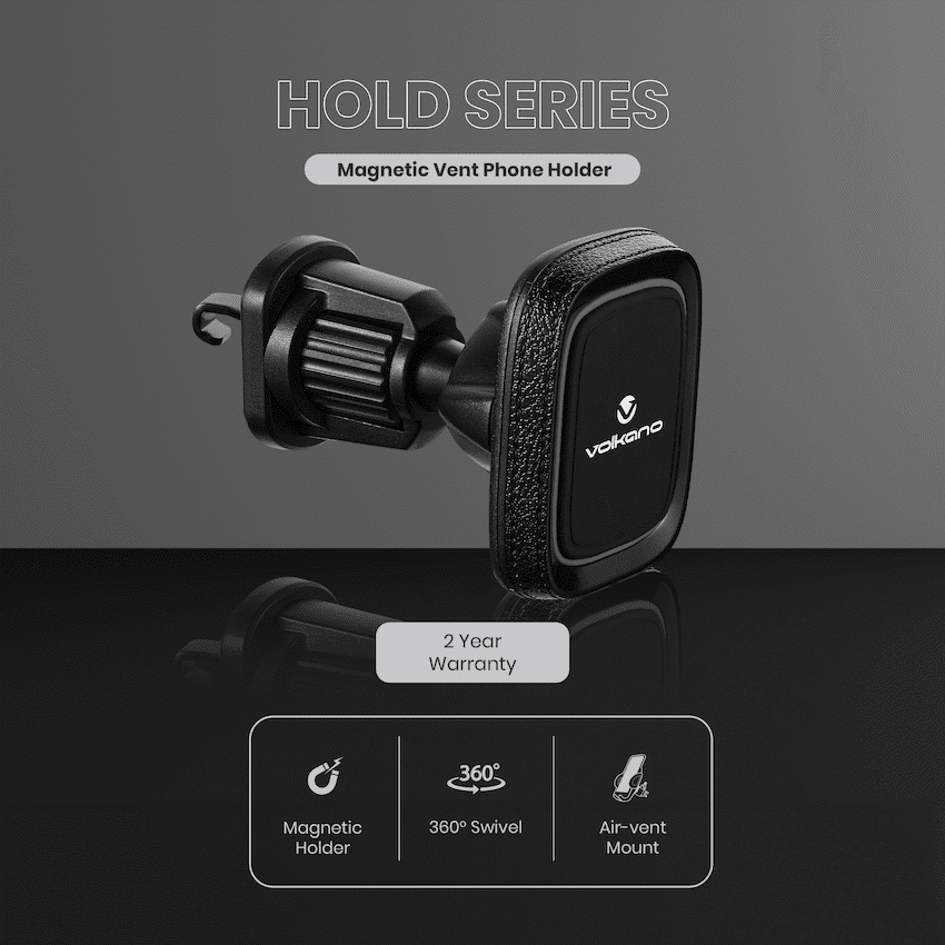 Volkano Hold Series Magnetic Vent Phone Holder - Image 3