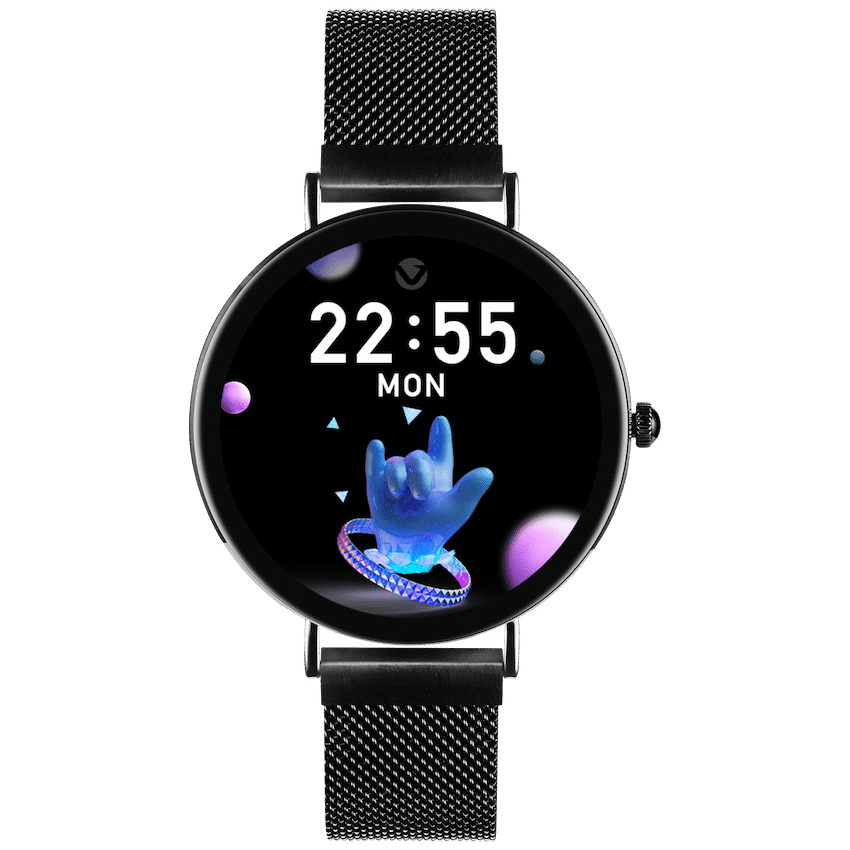Volkano Valencia Series Ladies Smart Watch - Black
