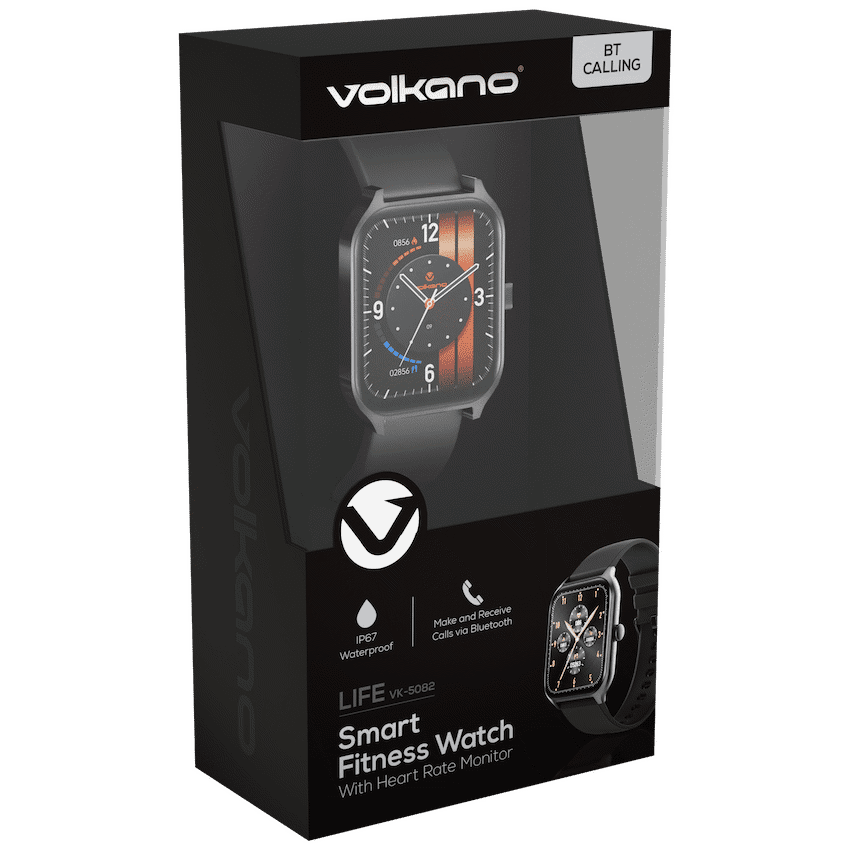 Volkano Life Series Smart Watches - Black - Image 2