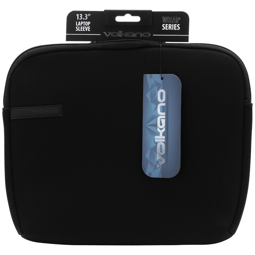 Volkano Wrap series 13.3" Laptop sleeve Black - Image 3