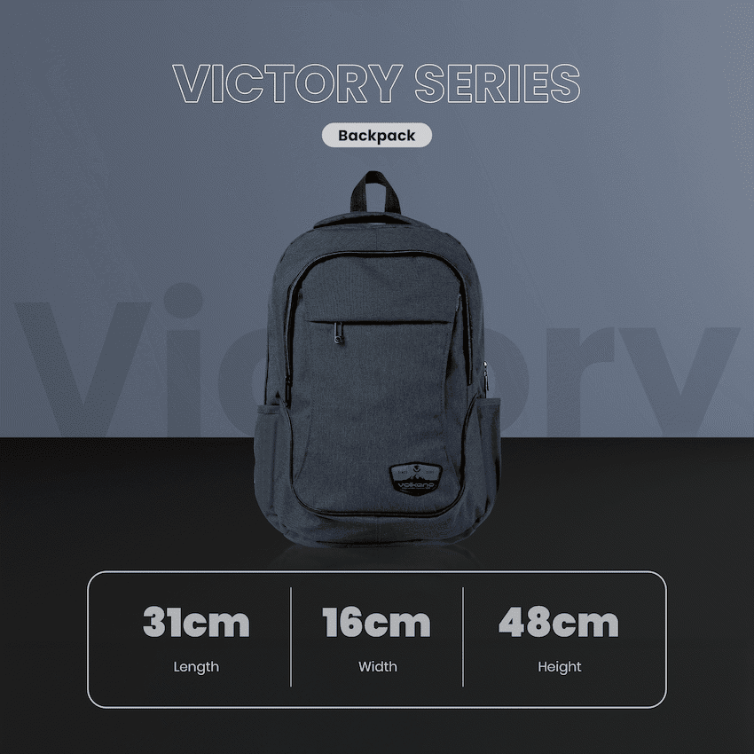 Volkano Victory Backpack - Navy - Image 4