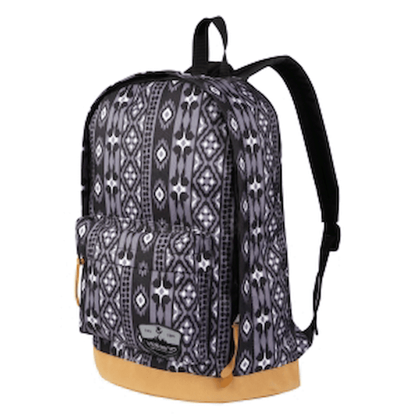 Volkano Suede Series Backpack - Ethnic - Dark Grey - Image 2