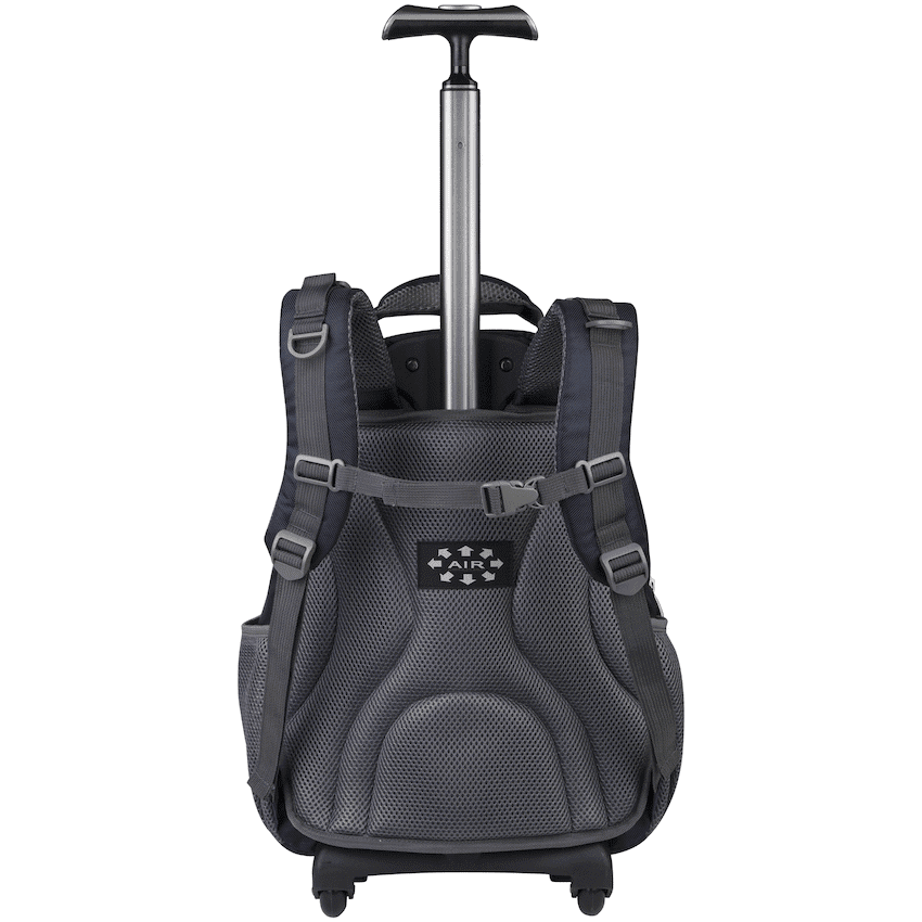 Volkano Orthopaedic Trolley Backpack 35l - Navy/Grey - Image 4