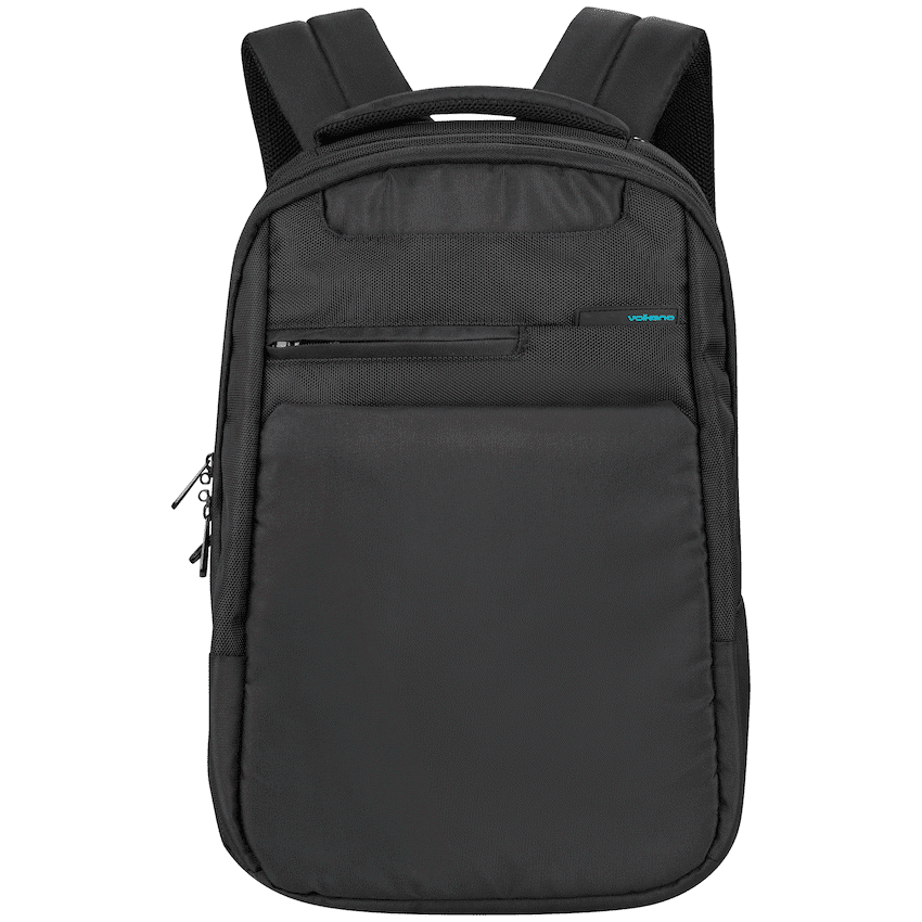 Volkano Suave 15.6" Laptop Backpack - Black/Turquoise - Image 2