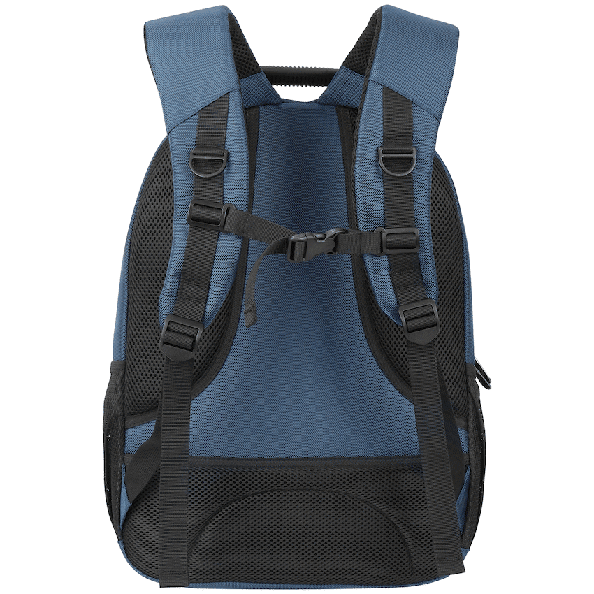 Volkano Franklin 15.6" Laptop Backpack - Navy/Black - Image 4