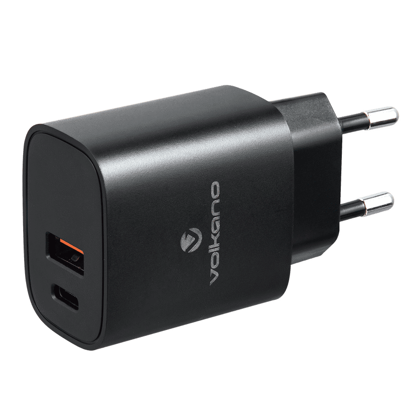 Volkano Express Series QC3.0 + PD Wall Charger - 20w with Cable