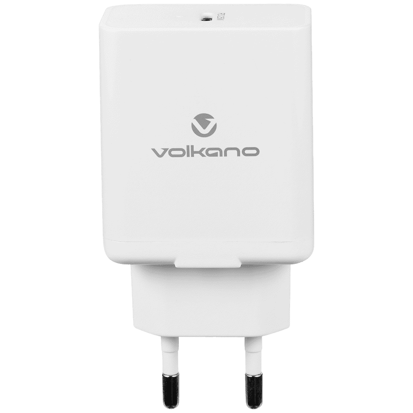 Volkano Potent Series 25w P.D. / PPS Wall Charger - White - Image 3