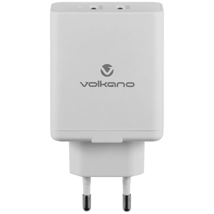 Volkano Potent Duo Series 65w Dual PD Compact Wall Charger - Image 2