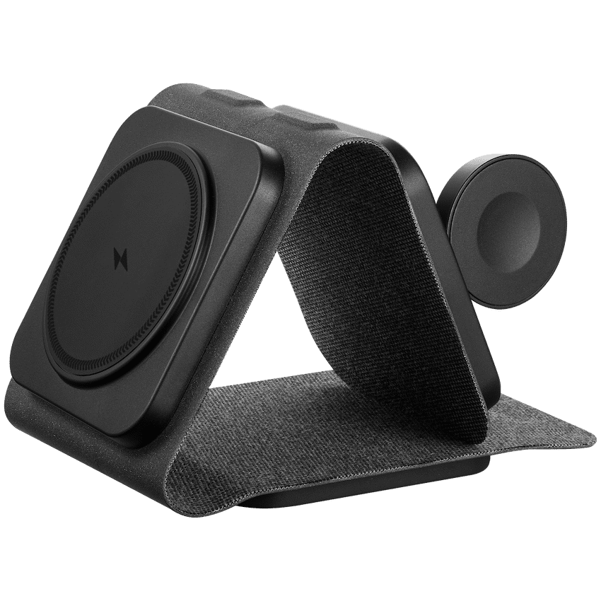 Volkano Triplex Series 3-in-1 Wireless Travel Charger