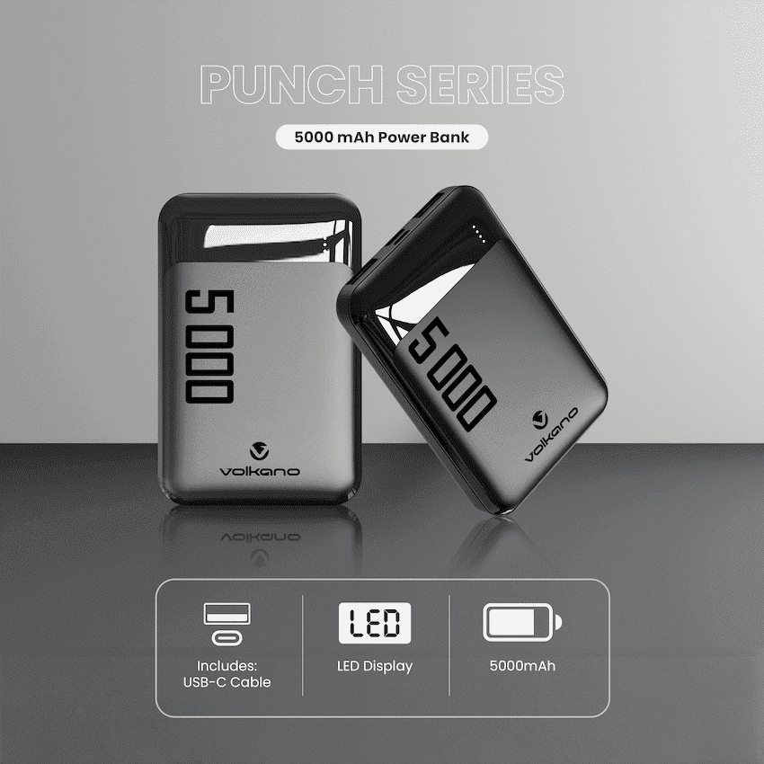 Volkano Punch Series 5000mah Power Bank - Image 3