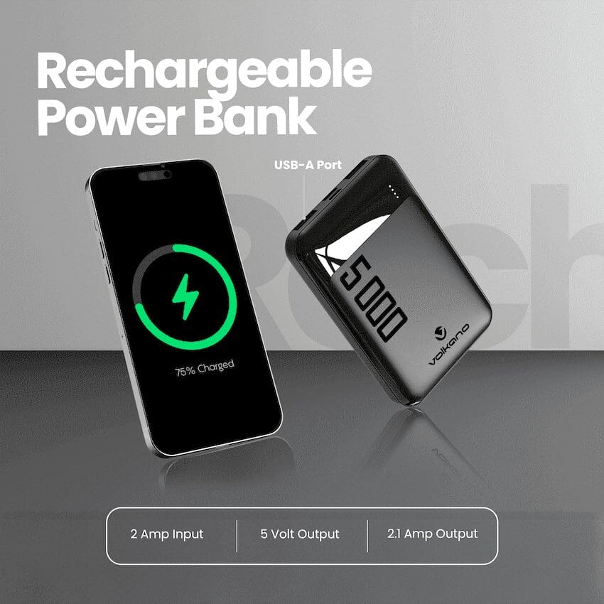Volkano Punch Series 5000mah Power Bank - Image 4