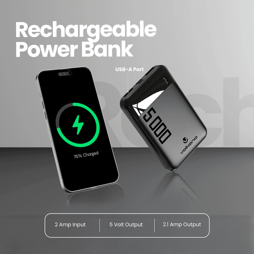 Volkano Punch Series 5000mah Power Bank - Image 4