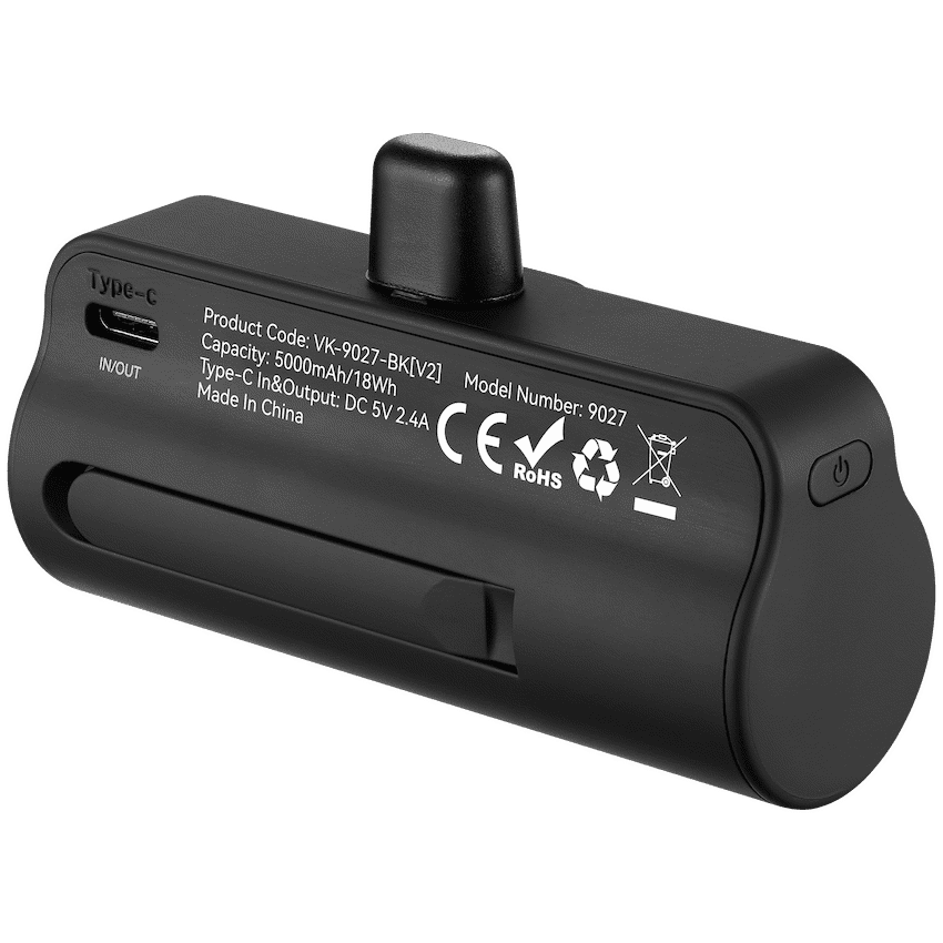 Volkano Relief Pro Power Bank - 5000mAh Type-C Direct Plug-In - Image 2