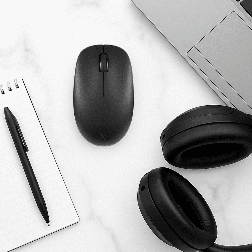 VolkanoX Magma Bluetooth Wireless Mouse - Graphite - Image 3