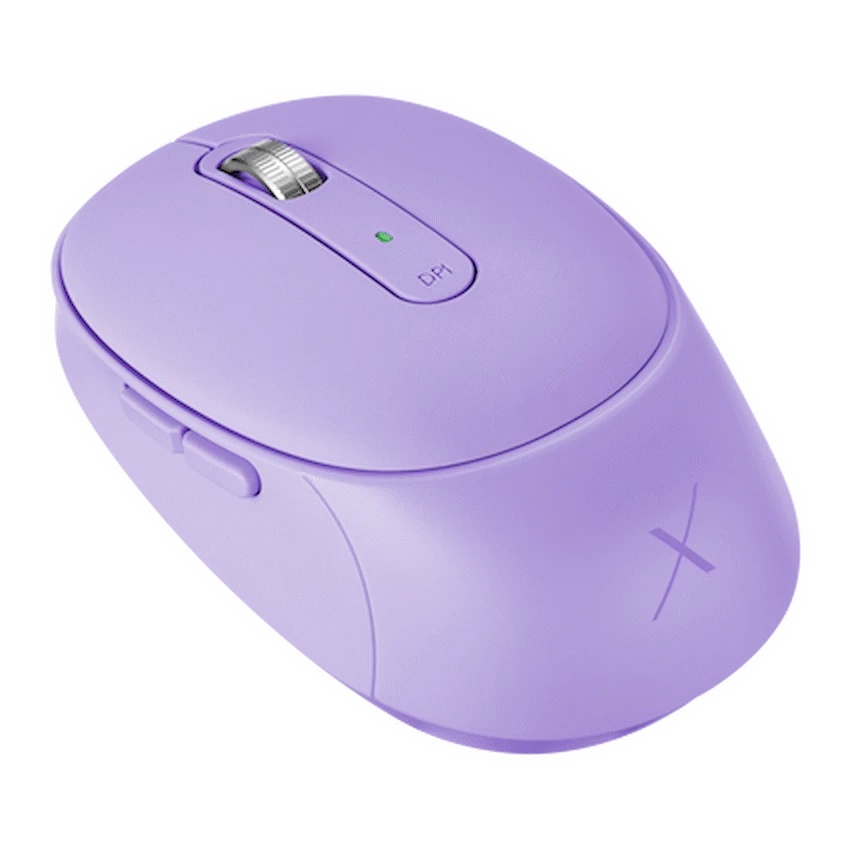 VolkanoX Crater Bluetooth Wireless Mouse - Purple - Image 4