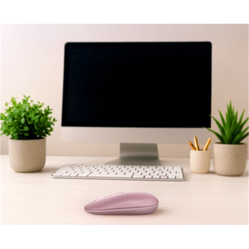 VolkanoX Lava Bluetooth Wireless Mouse - Rose - Image 2