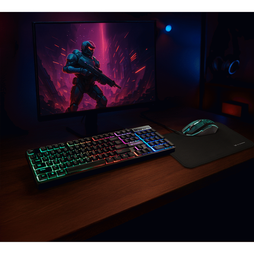 VX Gaming Artemis series 3-in-1 Combo KB, Mouse, Mousepad - Image 3
