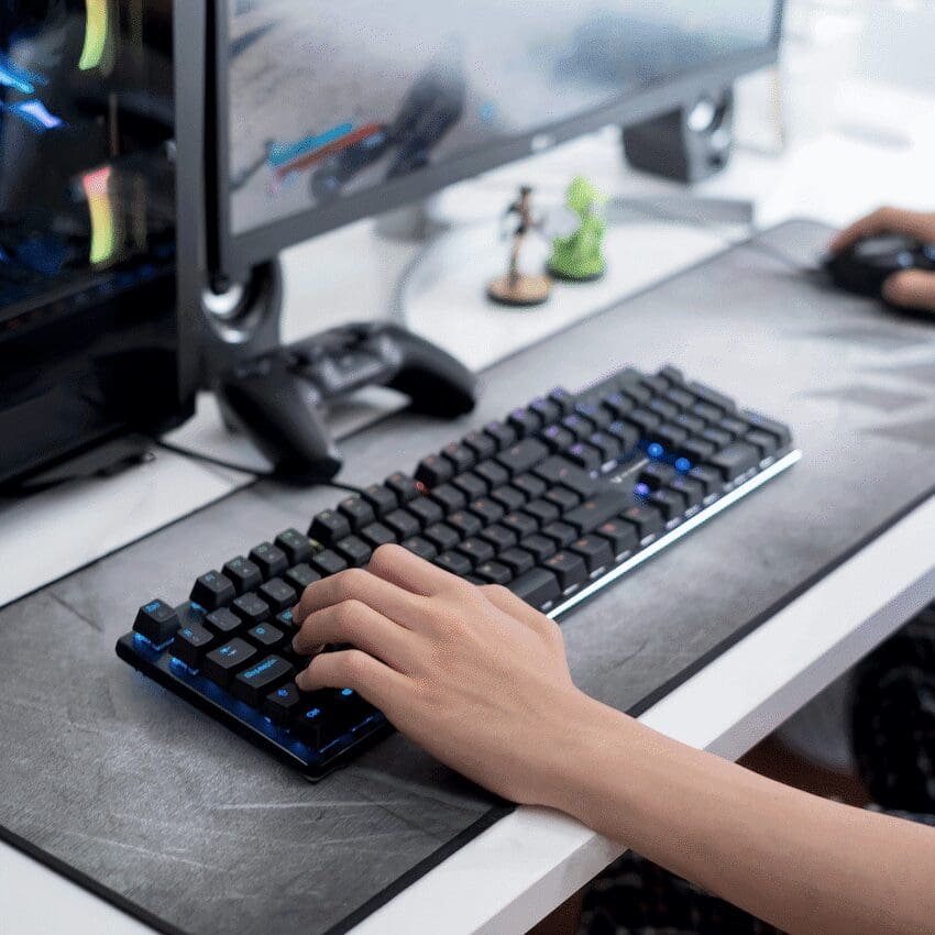 VX Gaming VX Demeter Series Mechanical Keyboard with Full RGB Lighting - Image 4