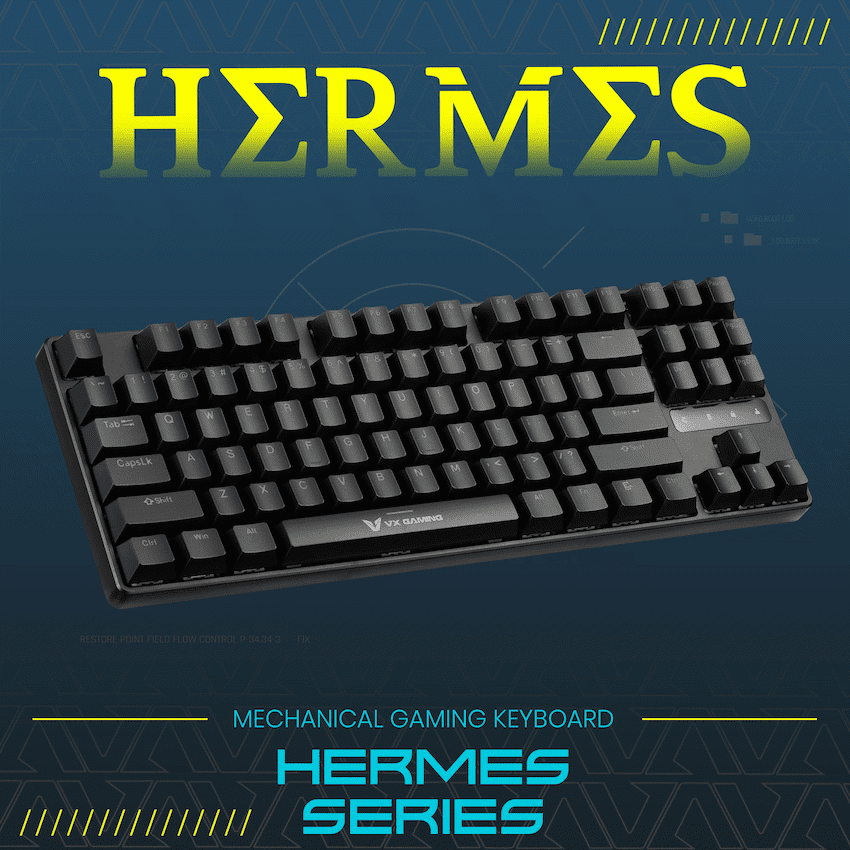 VX Gaming Hermes Series Mechanical Gaming Keyboard - Image 2