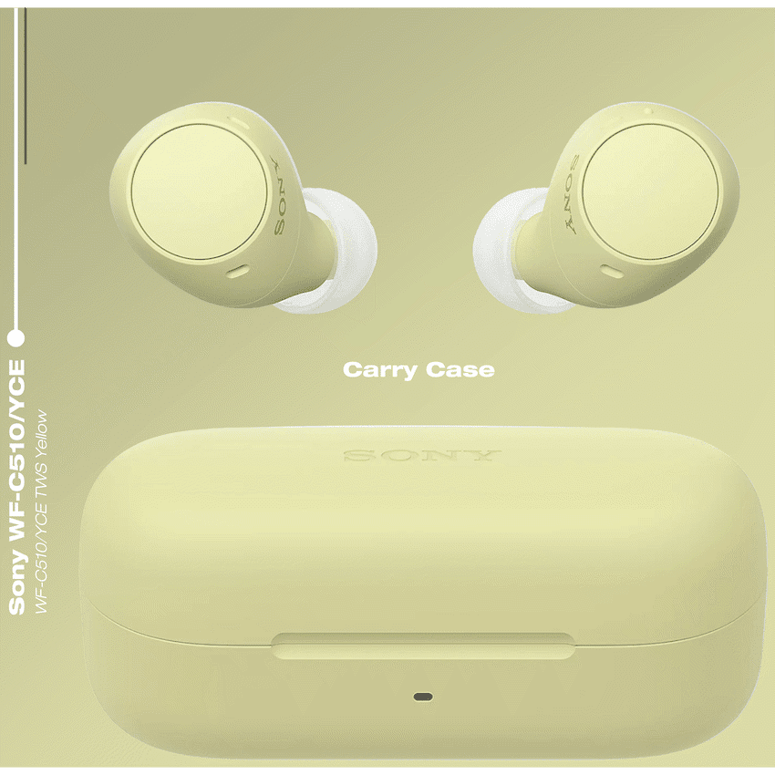 Sony C510 TWS Yellow - Image 3