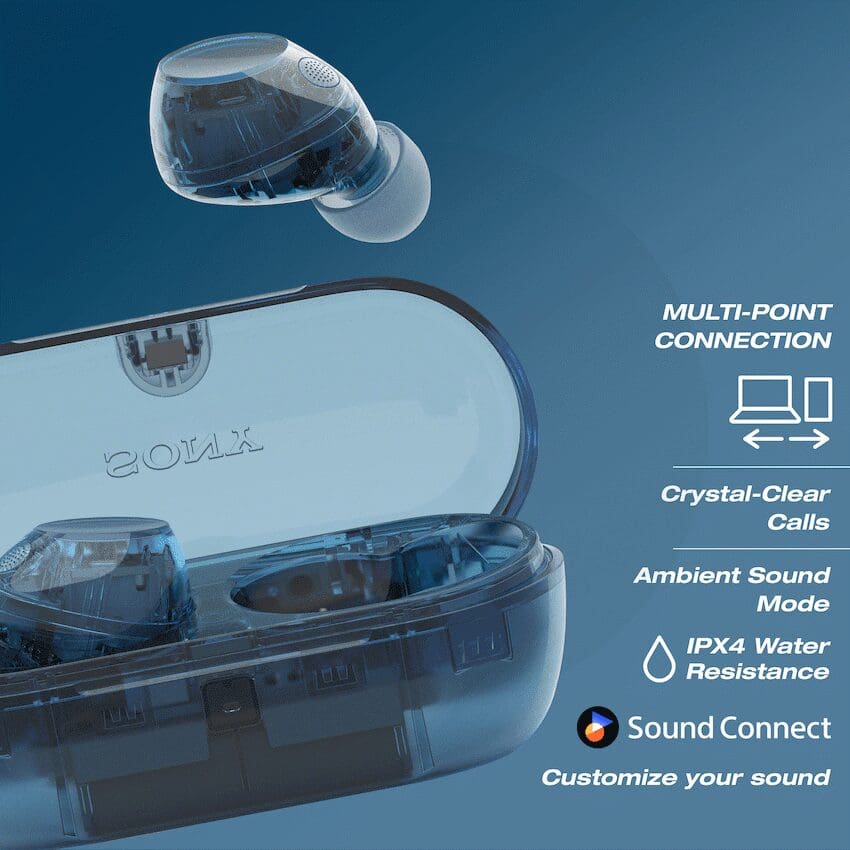 Sony WF-C710N (Blue) True Wireless Earbuds - Image 3