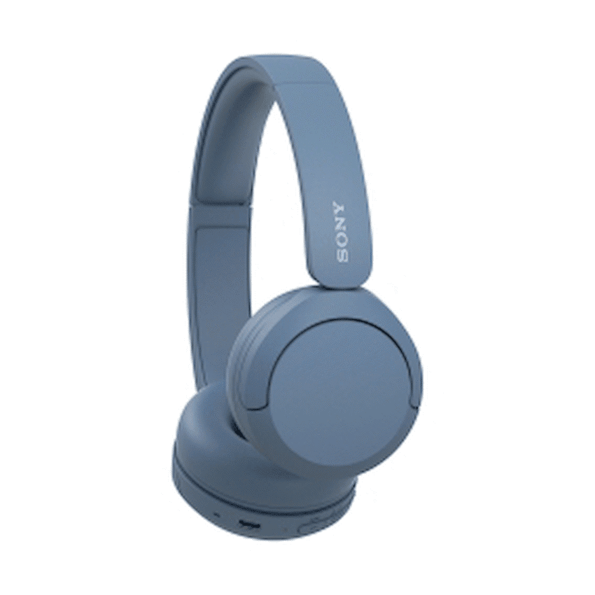 Sony WH-CH520 (Blue) Bluetooth On-Ear Headphones - Image 4