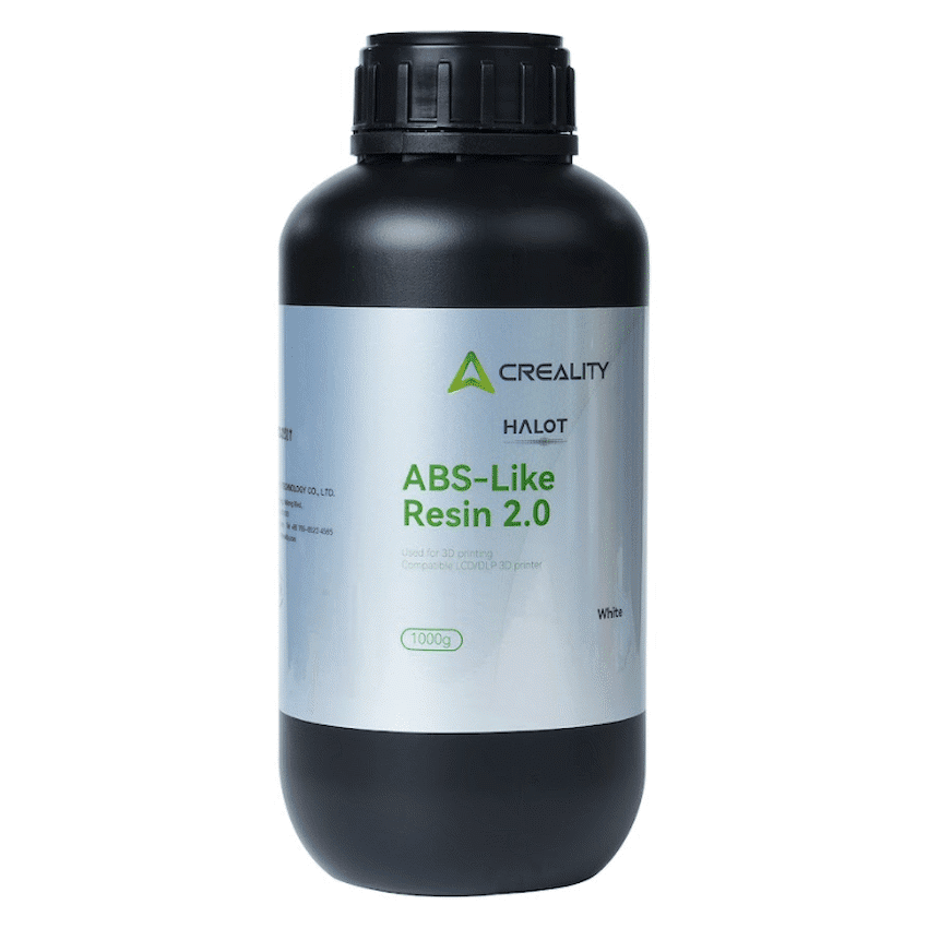 Creality ABS Resin 1kg Plastic Bottle - White