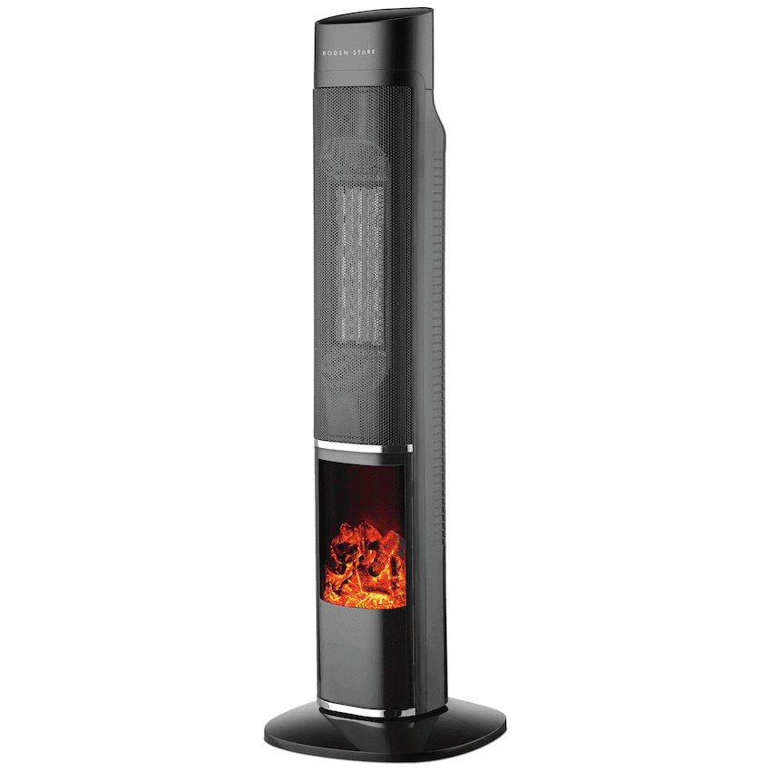 Boden Stark Fireplace Tower Heater
