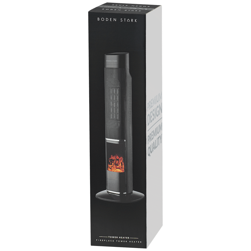 Boden Stark Fireplace Tower Heater - Image 2