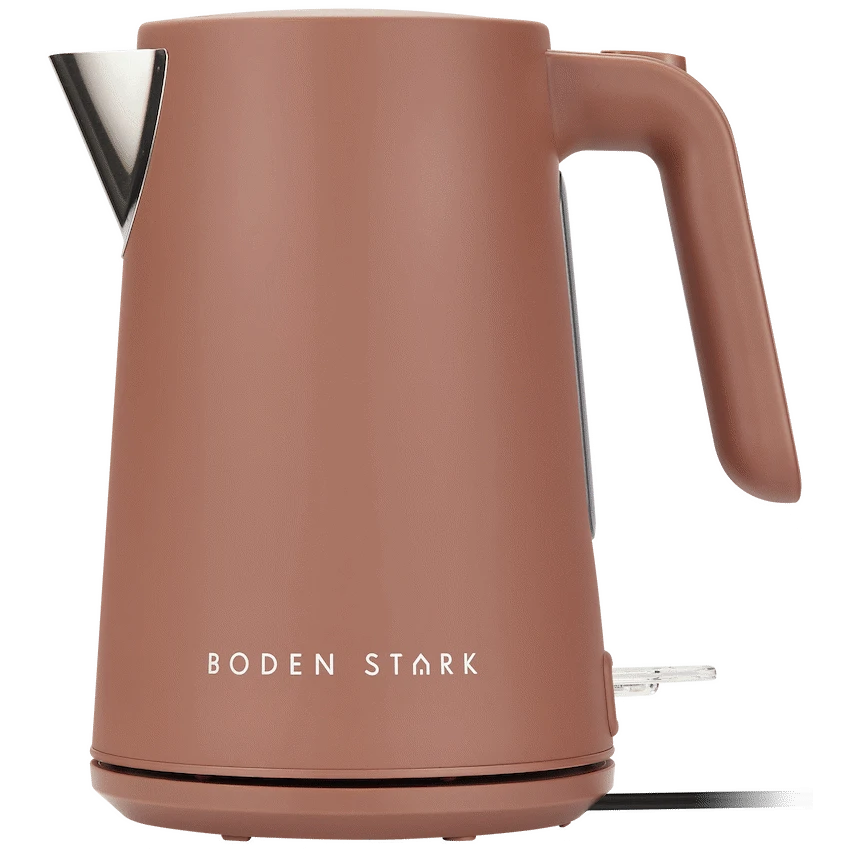 Boden Stark 1.7L Soft Touch Kettle - Brown