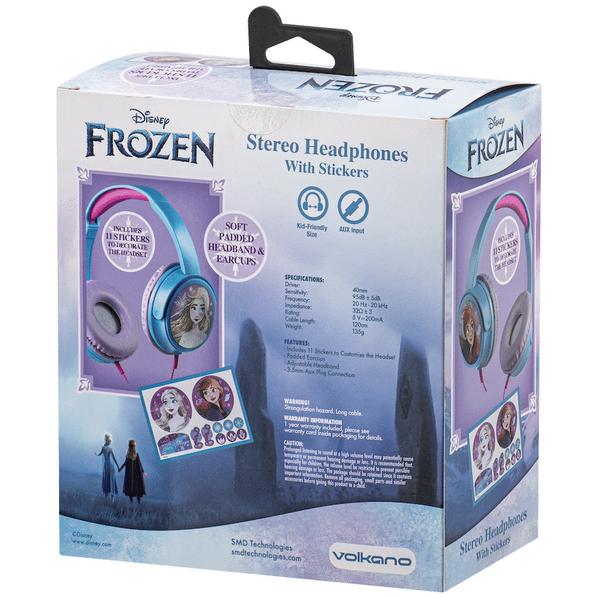 Frozen Auxiliary Headphones with Stickers - Image 4