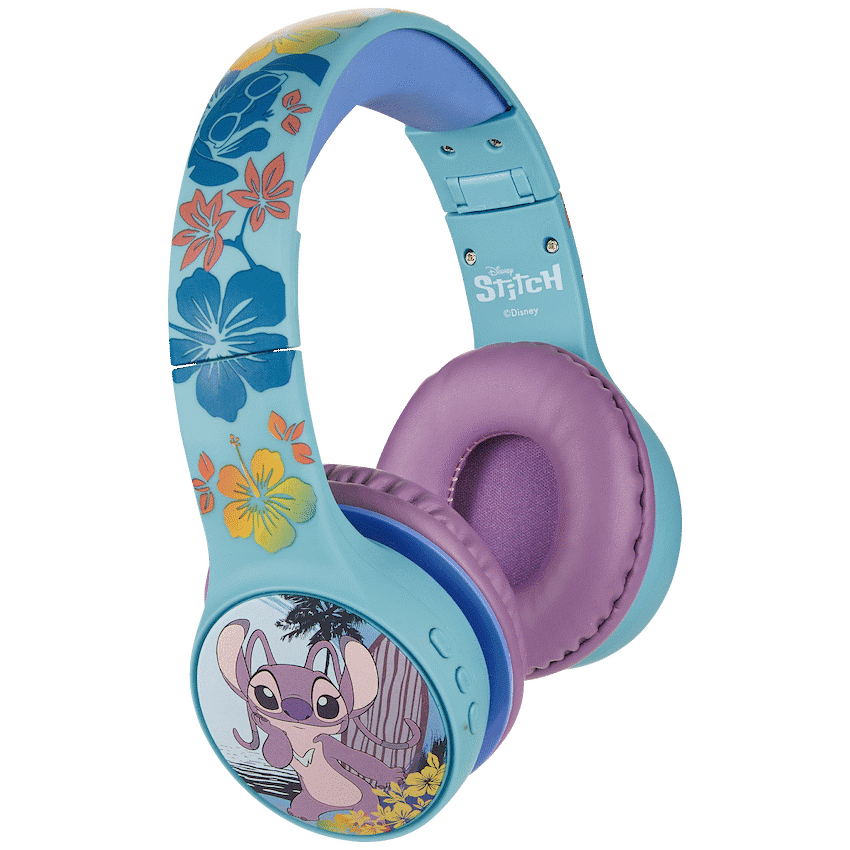 Disney Stitch Bluetooth Padded Headphones with dB Switch Function - Image 3