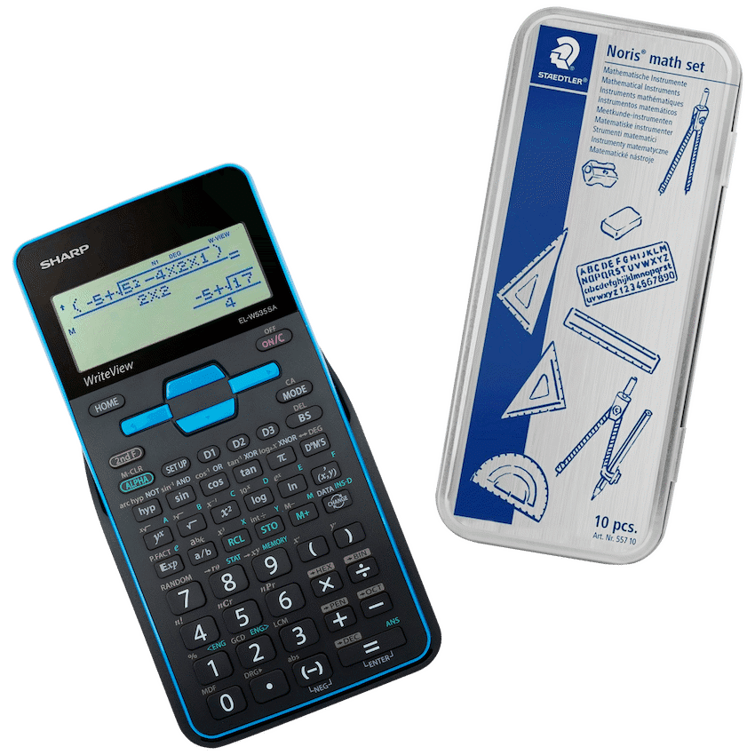 Sharp EL535 Scientific Calculator - 422 Functions- Blue - Image 2