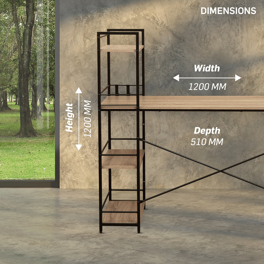 Everfurn Regal Desk - Image 4