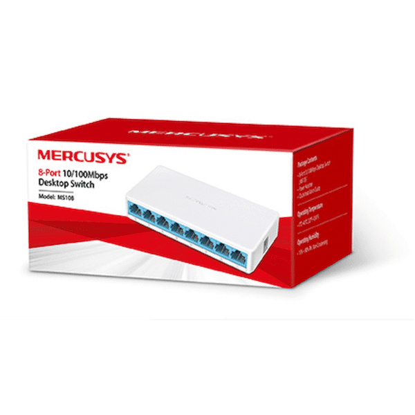 SWICH MERCUSYS 8P 0 100MBPS