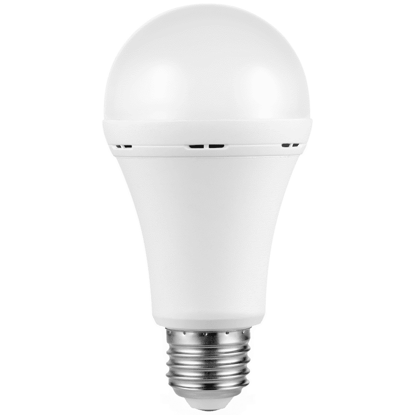Switched 9w A60 Rechargeable LED Light Bulb - E27 - Warm White