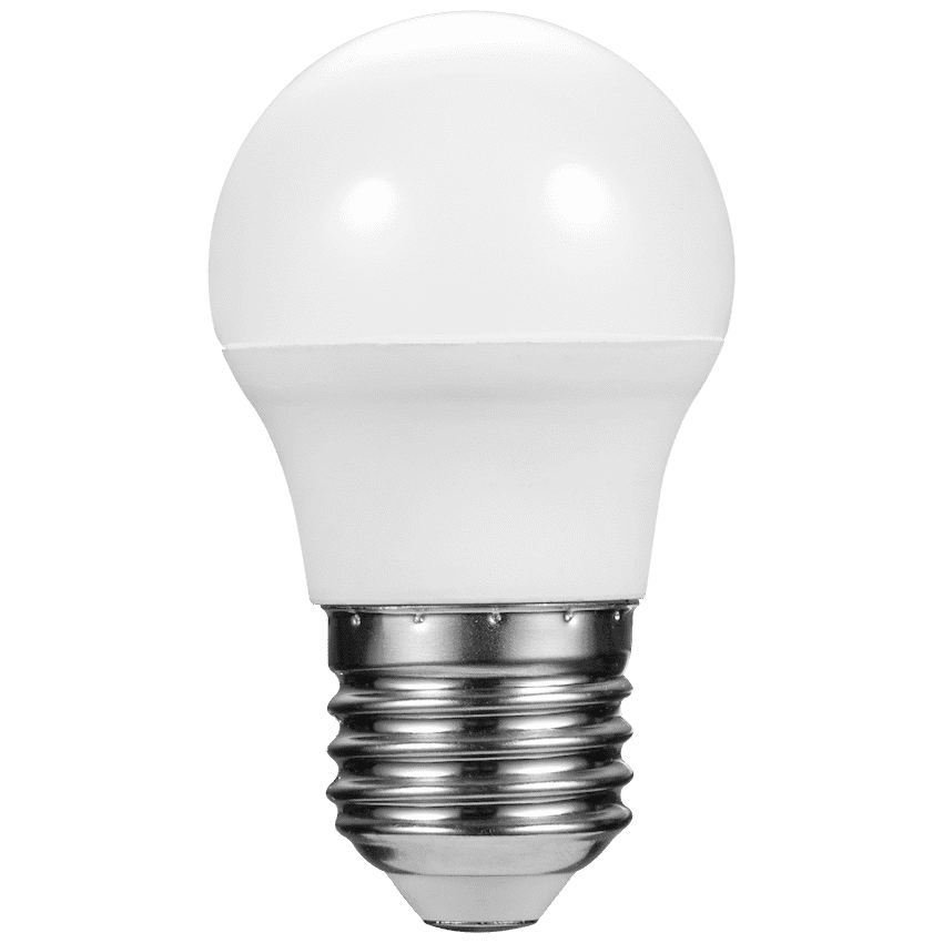 Switched 5w Golfball LED Light Bulb E27 Cool White - Image 3