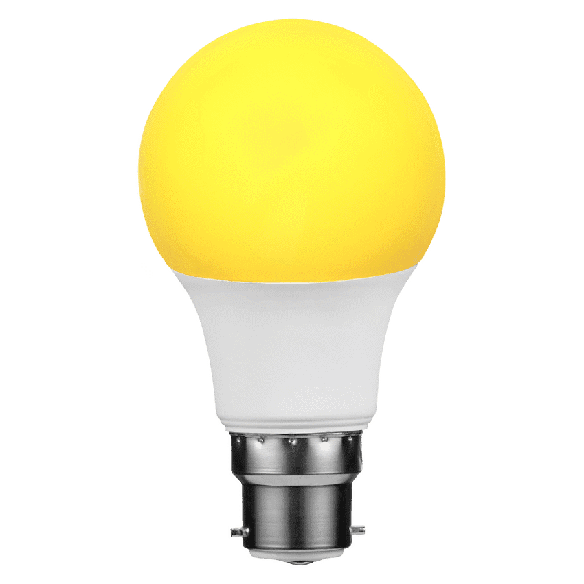 Switched 7w A60 LED Insect Lamp B22