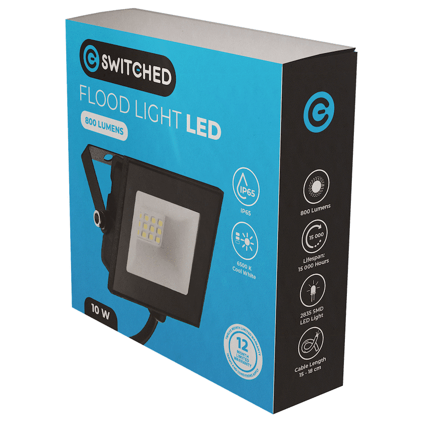 Switched 10w LED Flood Light - Image 4