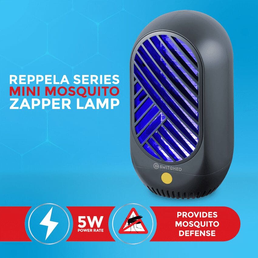 Switched Reppela Series - Mini 2W Mosquito Zapper Lamp 25m2 coverage - USB Power - Image 3