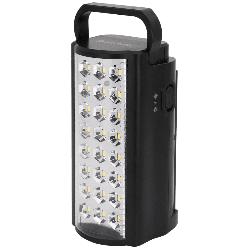 Switched Rechargeable Lantern 800 Lumen - Black