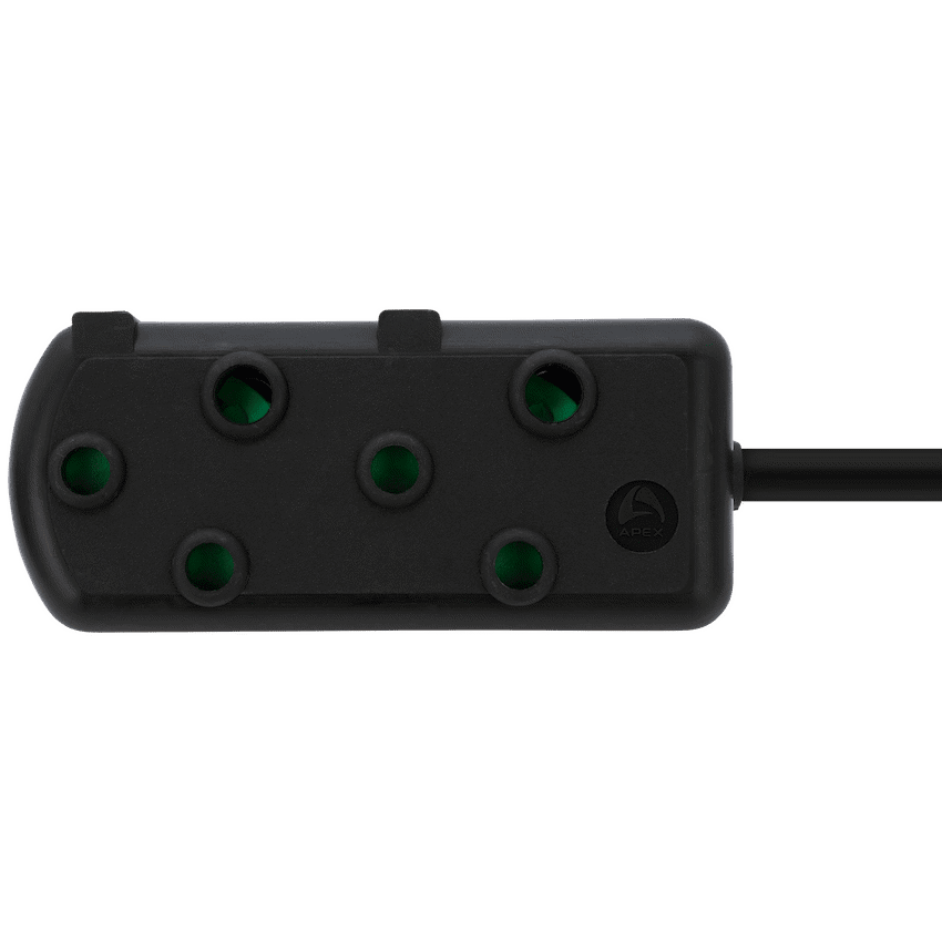 Switched Light Duty Side by Side (SBS) Extension Leads 5m - BK - Image 4