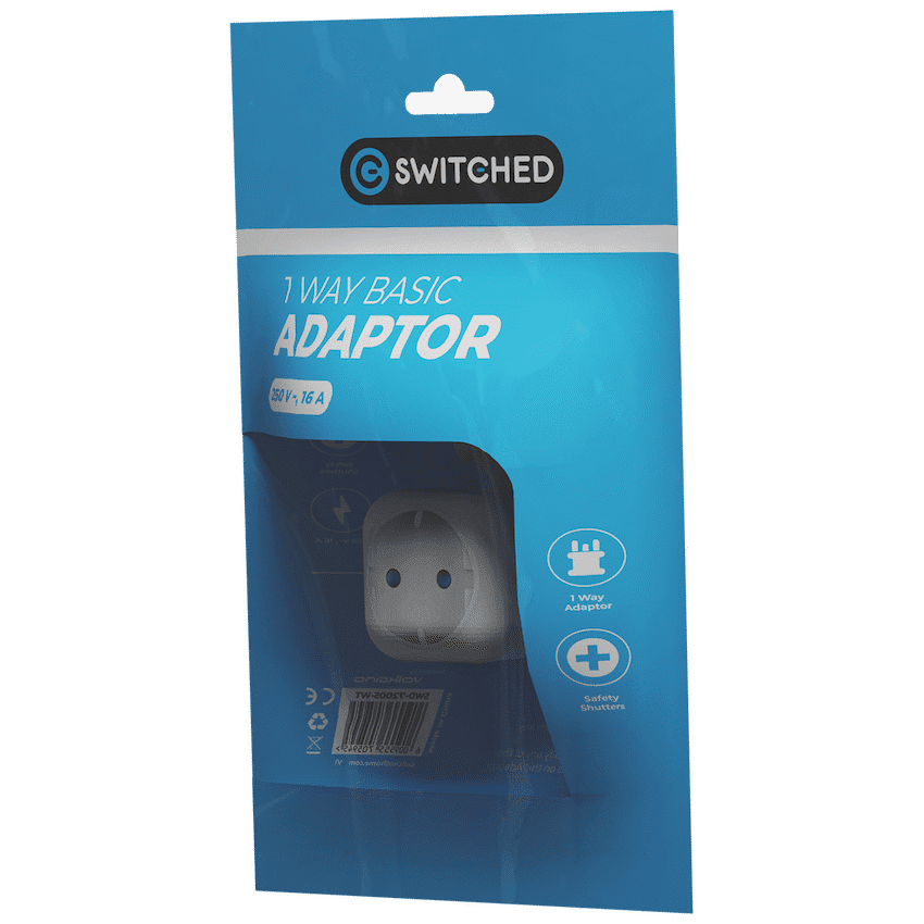 Switched 1-Way Schuko Adaptor - Image 4